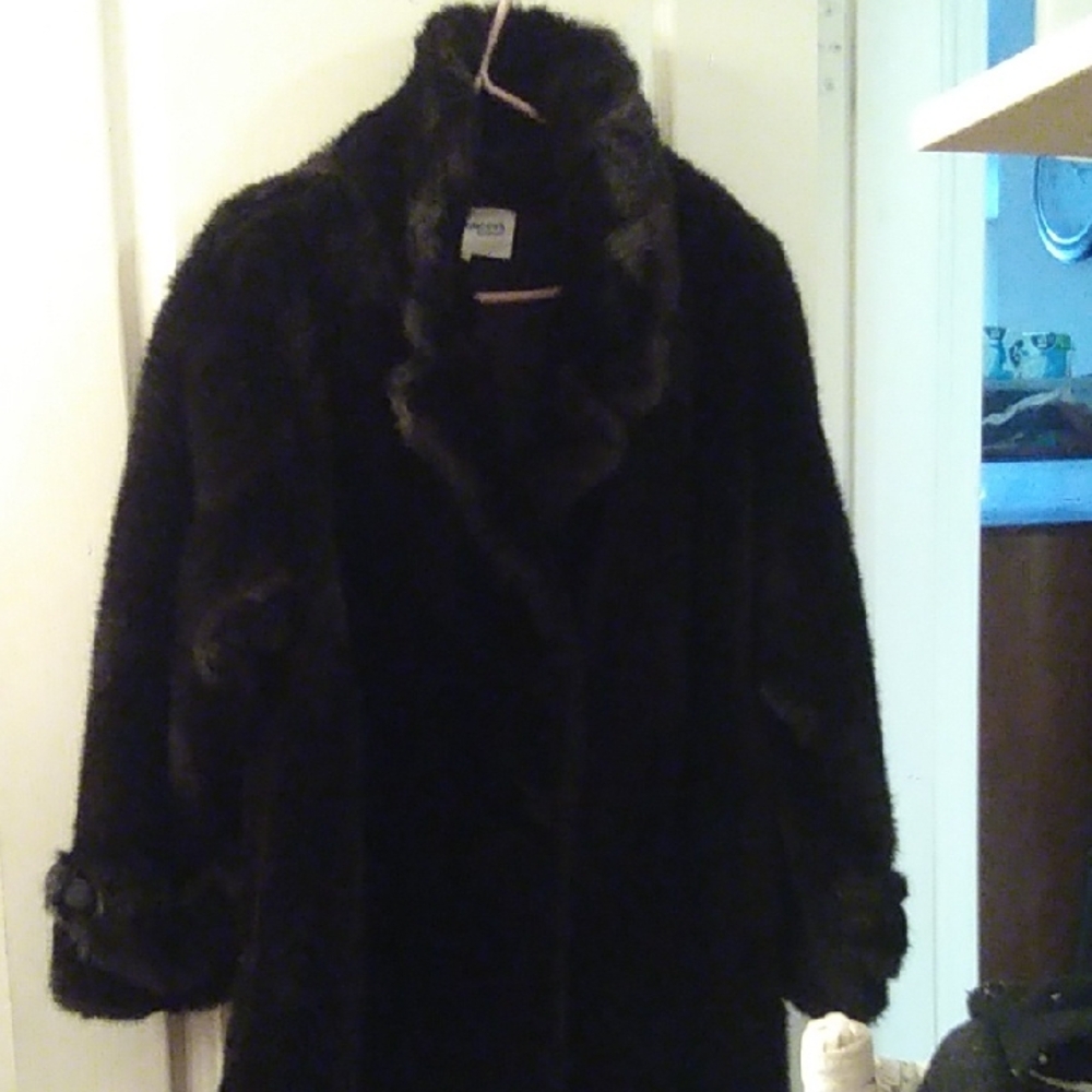 Princess Garment Black Teddy Jacket